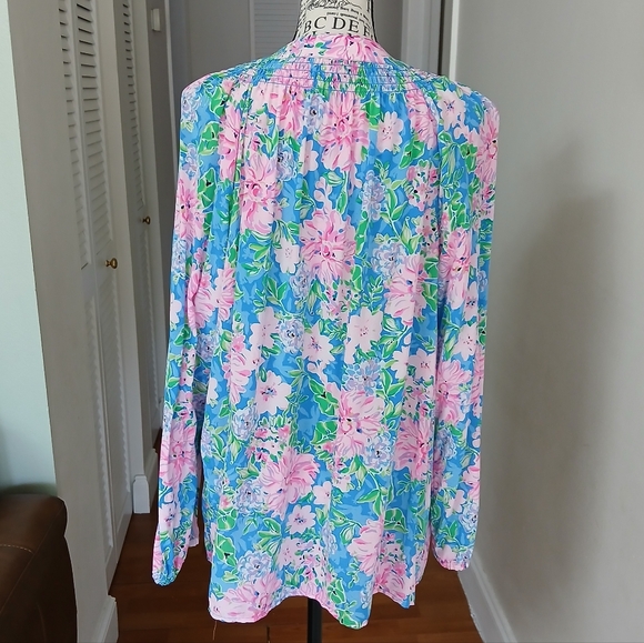 Lilly Pulitzer Elsa Silk Top - Picture 5 of 9